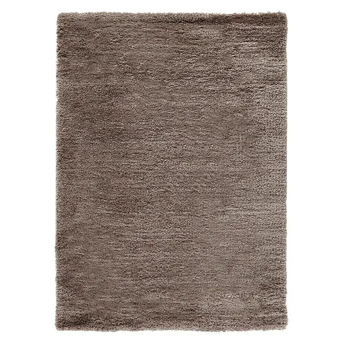Alfombra Málaga Goldy - Taupe, 230 x 160 cm, 100% poliéster microfibra