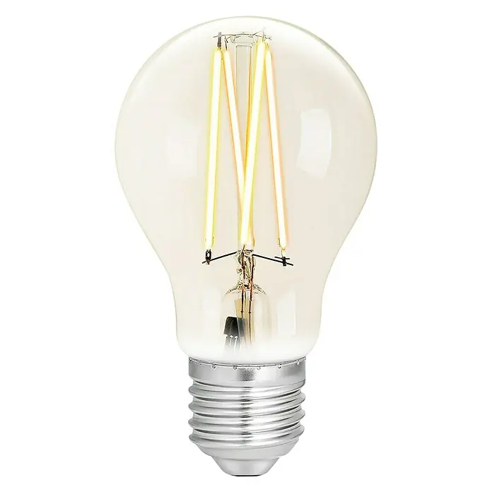 WiZ LED-Leuchtmittel - E27, 7 W, Transparent, A60, 650 lm