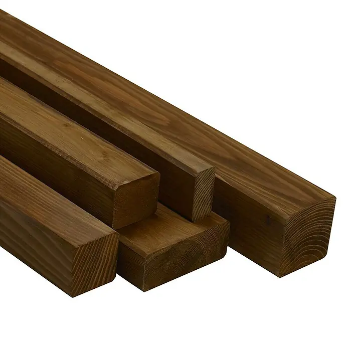 Traviesa de madera - L x An x Es: 200 x 7 x 4,5 cm, Pino