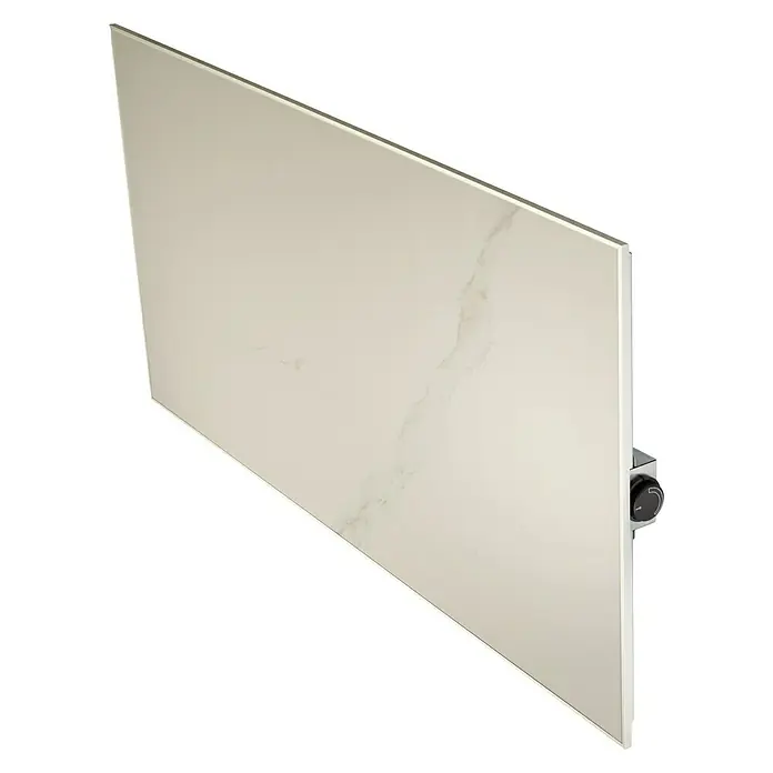 Infrarot-Keramikheizkörper - B x H: 60 x 120 cm, 1.100 W, Weiß, Grau - Ansicht von oben
