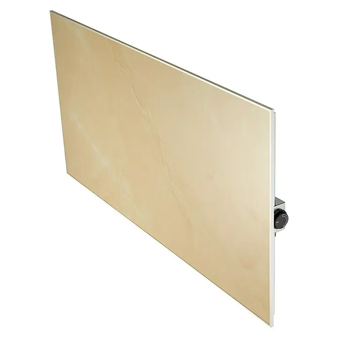 Infrarot-Keramikheizkörper - B x H: 60 x 120 cm, 1.100 W, Beige, Creme - Ansicht von oben