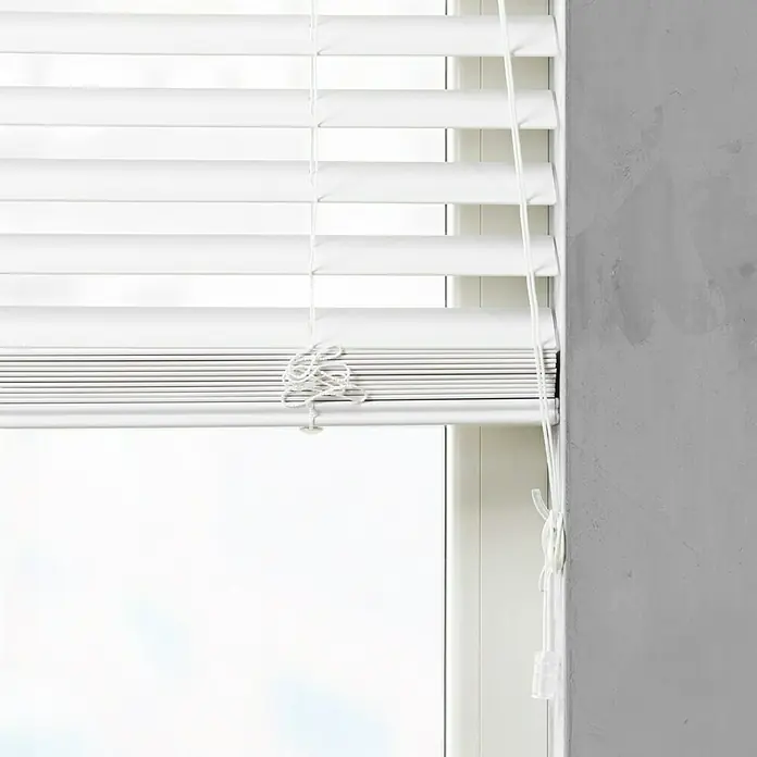 Jalousie - B x H: 60 x 240 cm, Weiß - Detailaufnahme