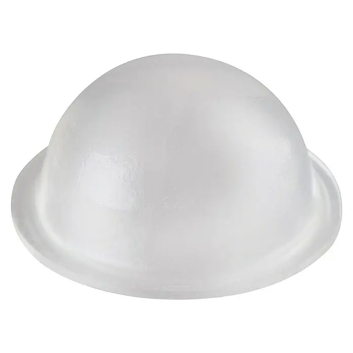 Türpuffer 16x8 mm selbstklebend für Wand und Möbel - Ø x H: 16 x 8 mm, Transparent - Rechte Seitenansicht