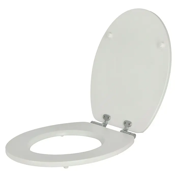 Poseidon WC-Sitz Heart - Mit Absenkautomatik, MDF, Grau
