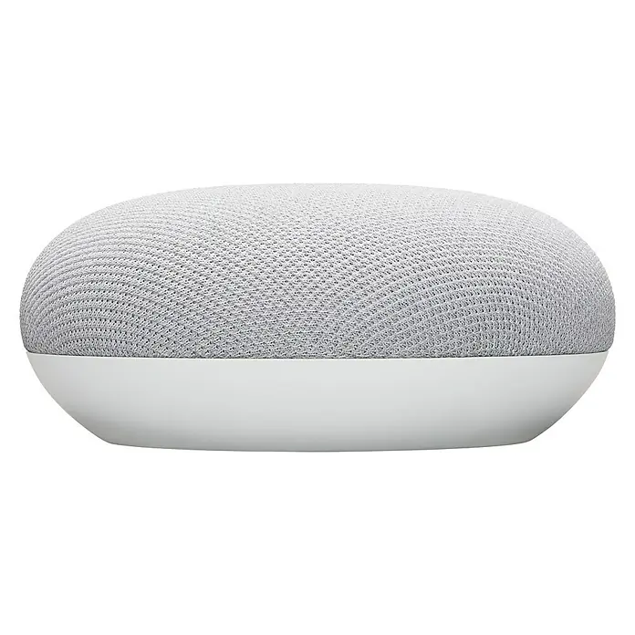 Google Nest Sprachgesteuerter Lautsprecher Mini - Kreide, Netzbetrieben, Kabellänge: 1,5 m