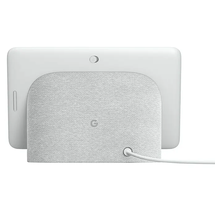 Google Nest Sprachgesteuerter Lautsprecher Display Hub - Kreide, Netzbetrieben