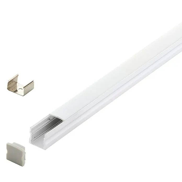 Eglo Profil Surface Profile 2 - 100 x 1,7 x 1,6 cm, Weiß, Aluminium - Vorderansicht