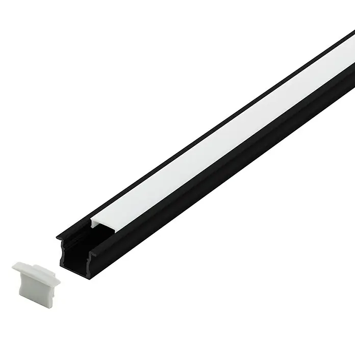 Eglo Profil Recessed Profile 2 - 200 x 2,3 x 1,5 cm, Aluminium - Vorderansicht
