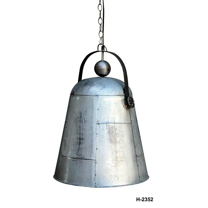 Tween Light Lámpara colgante redonda Levanto - 60 W, Ø x Al: 42,3 x 65,1 cm, Plateado, E27