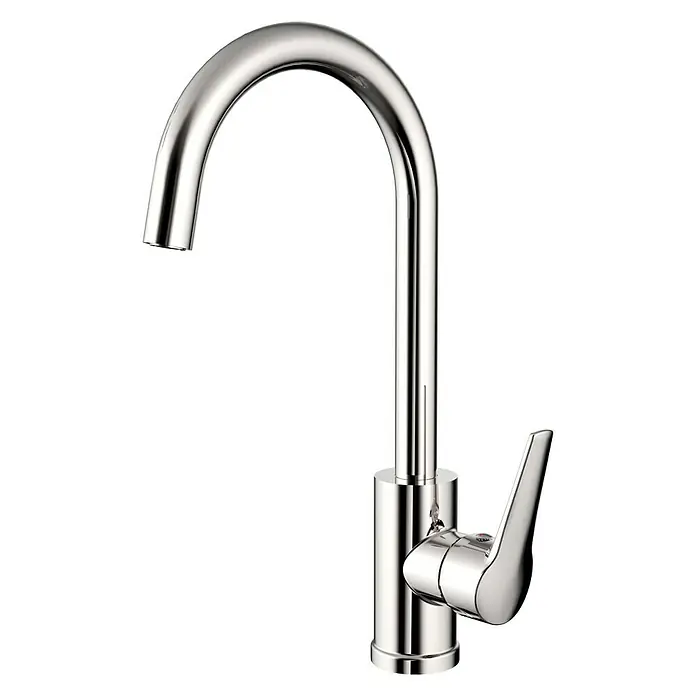 Grifo de cocina Trail - Cromo, Caño alto