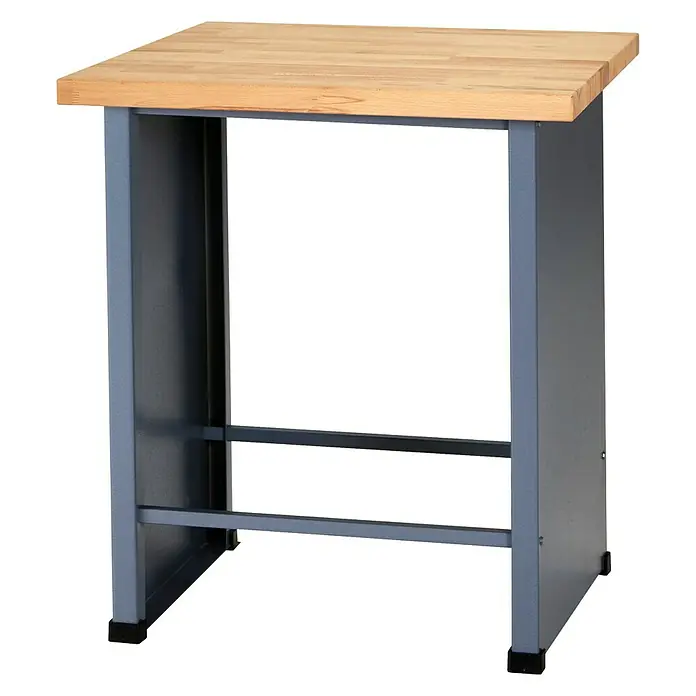 Küpper Profi Modul System Basismodul klein - 70 x 73 x 86 cm, Hammerschlag-Silber - Vorderansicht