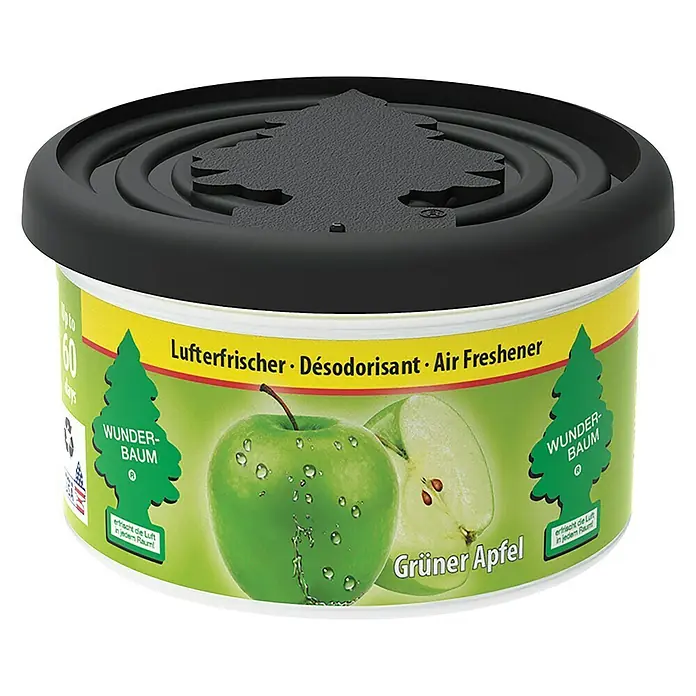 Wunderbaum Duftdose - Grüner Apfel - Vorderansicht