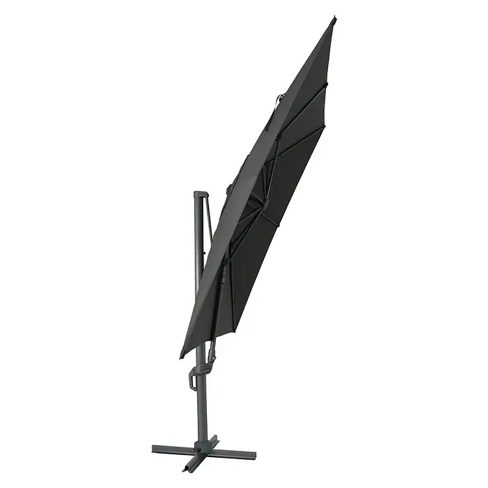 Sunfun Ersatz-Bezug Monaco - Anthrazit, Passend für: Sunfun Ampelschirmgestell Monaco 290 x 290 cm