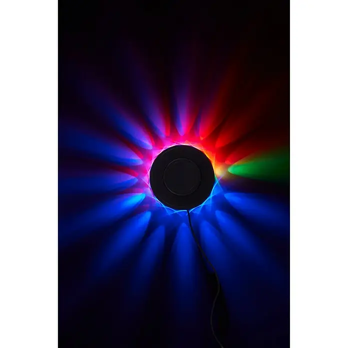 Briloner LED-Lichtrad COLOUR MOVE Disco-Licht - 3 Lichtfarben, Kunststoff