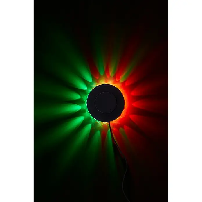 Briloner LED-Lichtrad COLOUR MOVE Disco-Licht - 3 Lichtfarben, Kunststoff