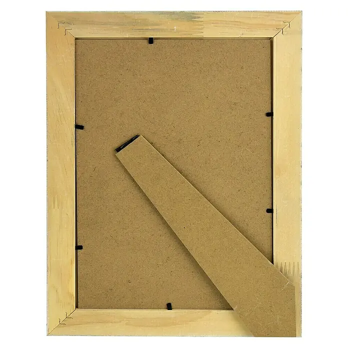 Nielsen Holzwechselrahmen Antigo - Weiß, 13 x 18 cm - Rückansicht