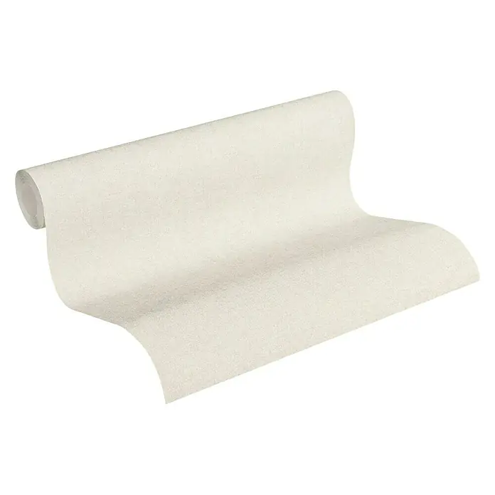 AS Creation Paradise Garden Vliestapete - Creme/Beige, Uni, 10,05 x 0,53 m - Vorderansicht