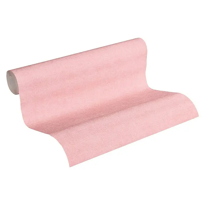 AS Creation Paradise Garden Vliestapete - Pink, Uni, 10,05 x 0,53 m - Vorderansicht