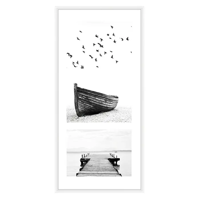 Nielsen Bilderrahmen Linus - Weiß, 23 x 50 cm, Holz