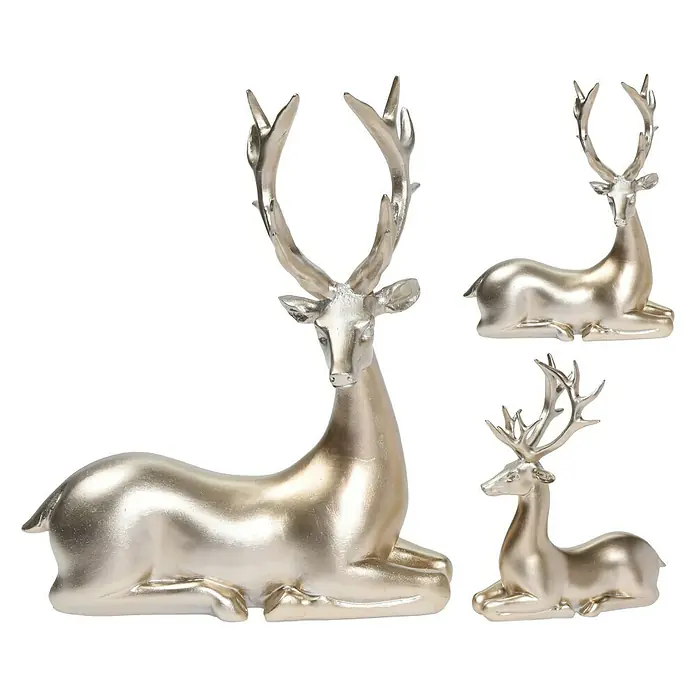 Decoratief figuur - Goud, 21 cm