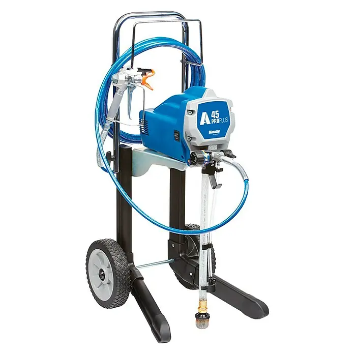 Graco Magnum Sistema de pulverización de pintura A45 Proplus - Caudal: 1,17 l/min, Velocidad de trabajo: 10 m²/min