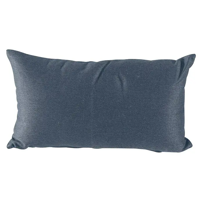 Kissen - Dunkelblau, L x B: 50 x 30 cm, Bezug: 100 % Polyester