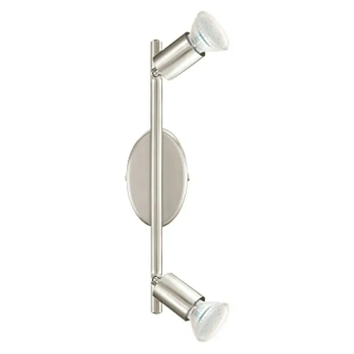 Eglo LED-Deckenstrahler BUZZ-LED - 6 W, Nickel matt, Warmweiß, 2 Stk.
