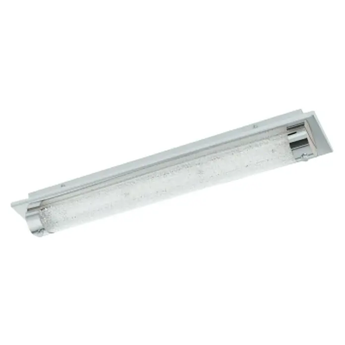 Eglo LED-Wand- & Deckenleuchte Tolorico - 19 W, L x B x H: 57 x 10 x 7,5 cm, Chrom, Warmweiß