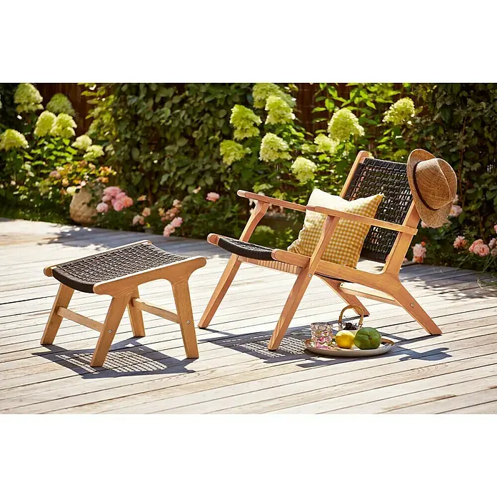Gartensessel Cali - Breite: 66 cm, Obermaterial: Textilen