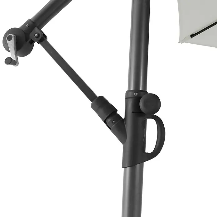Sunfun Ampelschirm Toscana - Natur, Durchmesser: 350 cm