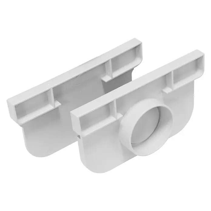 Dakota Tapa para canaleta - Polipropileno, Gris