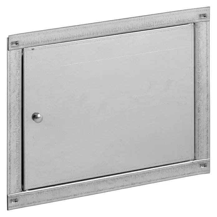 Dakota Puerta de registro para Gas-Agua-Electricidad - 20 x 20 cm, Zincado, Acero