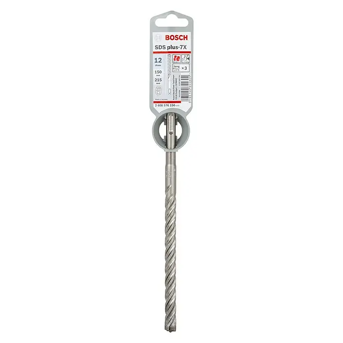 Bosch Professional Svrdlo za beton SDS-Plus - Promjer: 12 mm, Duljina: 215 mm - Pogled odozdo