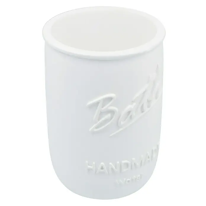 Venus Bath Zahnputzbecher - Polyresin, Weiß