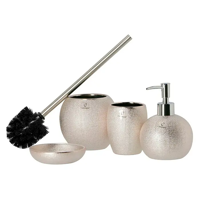 Camargue Kaya Garnitura WC četke Pop - Kamenina, Rose-Gold