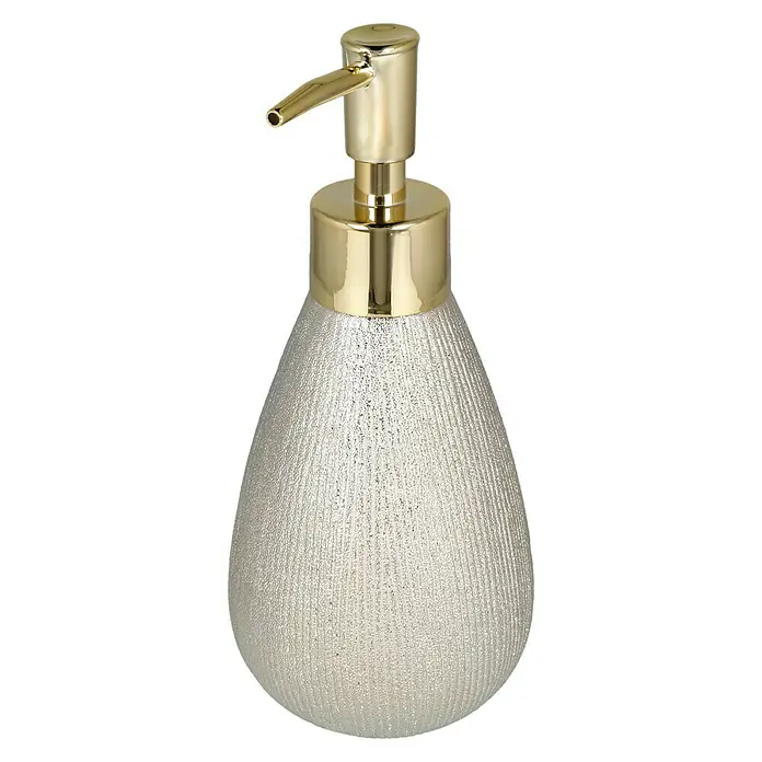 Camargue Aurum Seifenspender - Steingut, Gold