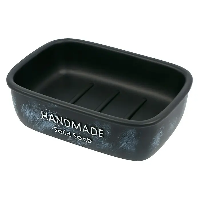 Venus Bath Seifenschale - Polyresin, Schwarz/Weiß