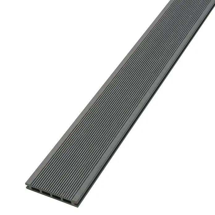 Tablón para terraza WPC Dark Grey - 200 x 13,5 x 2,1 cm, Gris oscuro