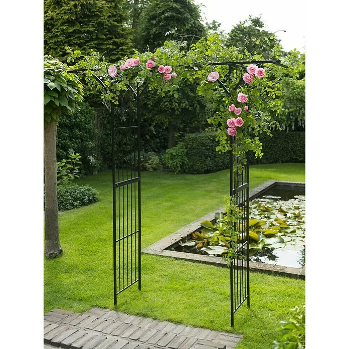 Nature Rosenbogen - 114 x 66 x 232 cm, Schwarz - Stimmungsaufnahme