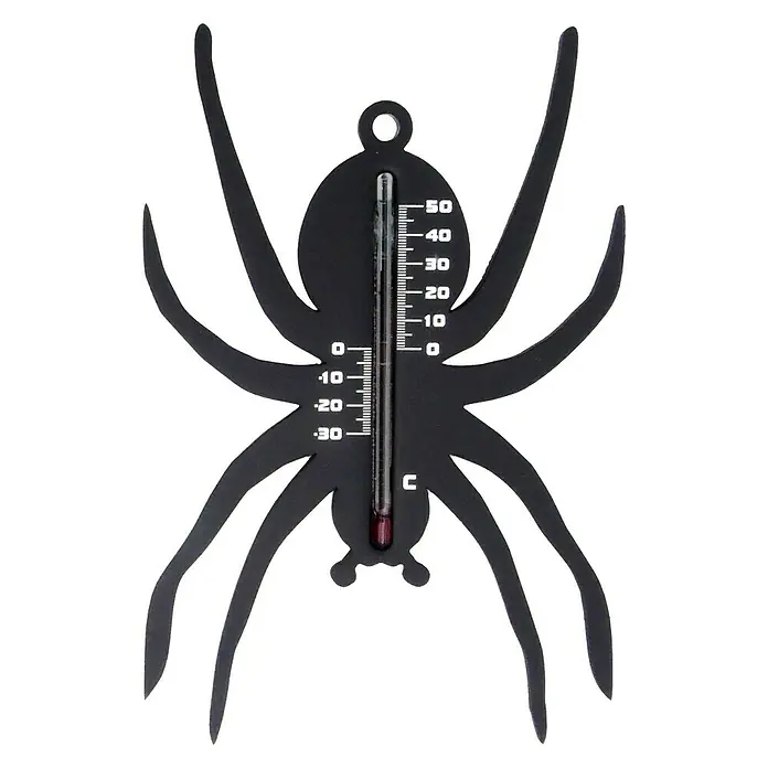 Nature Buitenthermometer Spin - Hoogte: 23 cm, Kunststof - Close-up
