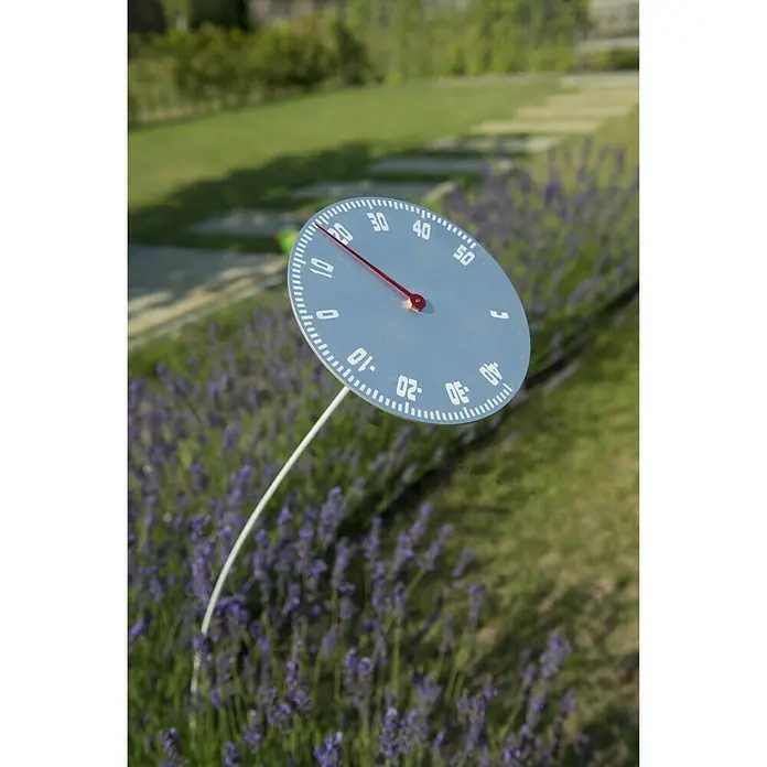 Nature Buitenthermometer Swing - Analoog, Aluminium, Lengte: 116 cm - Sfeeropname
