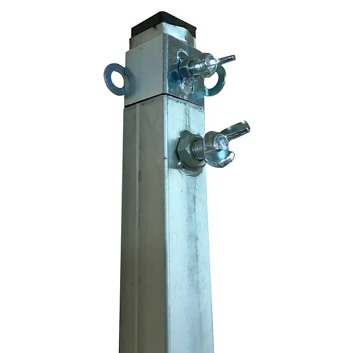 Altrad Regla enrasadora extensible zincada - Largo: 4 m