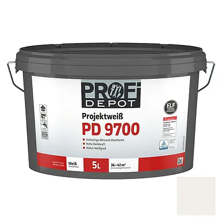 Profi Depot PD Wandfarbe Projektweiß PD 9700