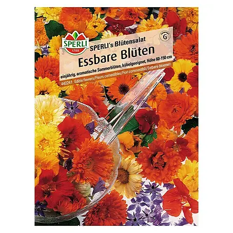 Blumensamenmischung Essbare Blüten