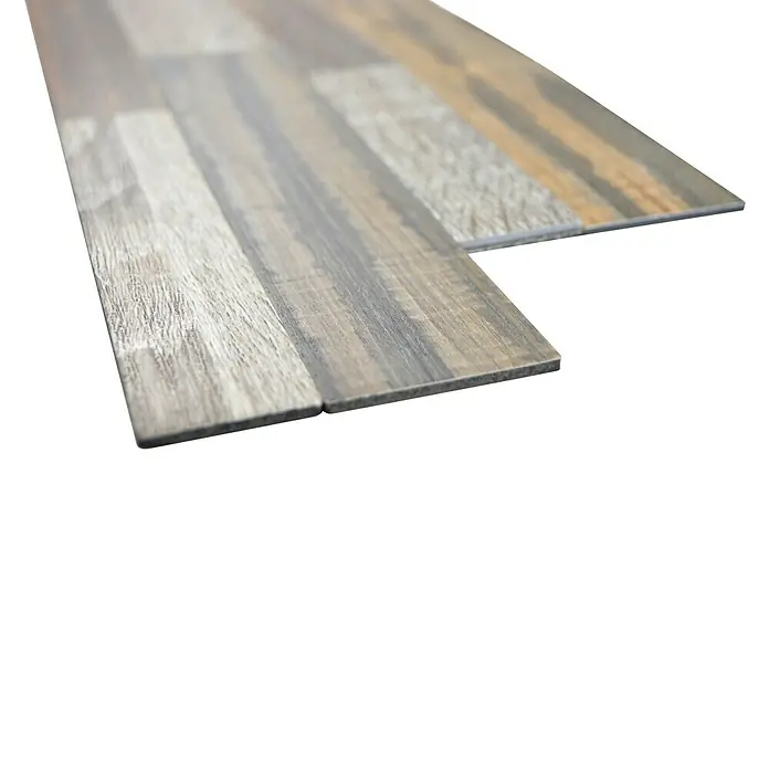 Selbstklebemosaik SAM 4WVHD - 15,2 x 60 cm, Metall, Dunkelbraun - Detailaufnahme