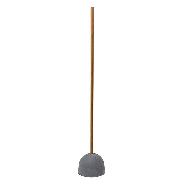 Dobar Vogelhausständer Pickbar - L x B x H: 17 x 17 x 100 cm, Eiche, Braun - Vorderansicht