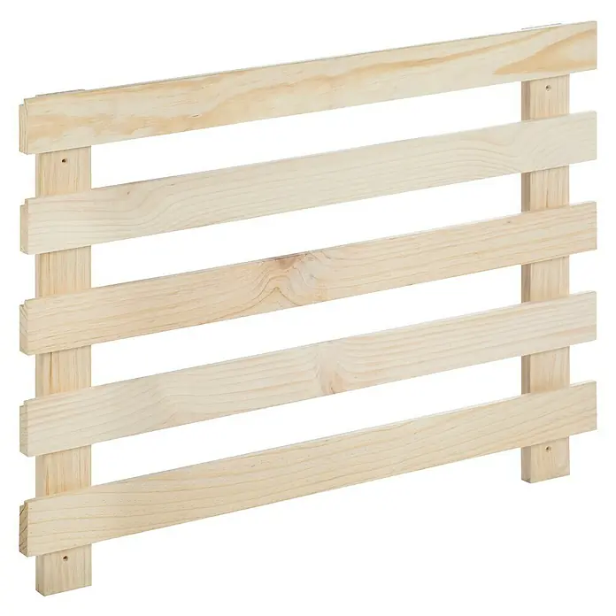 Astigarraga Wandpaneel - L x B x H: 90 x 65 x 5 cm, Kiefernholz - Vorderansicht