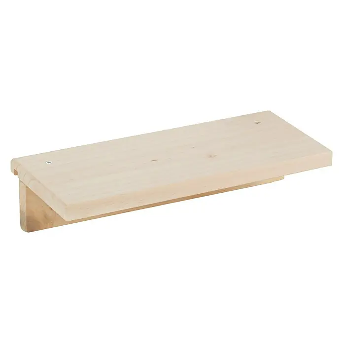 Astigarraga Tetris Wandregal - L x B x H: 40 x 17 x 9,5 cm, Kiefernholz - Vorderansicht