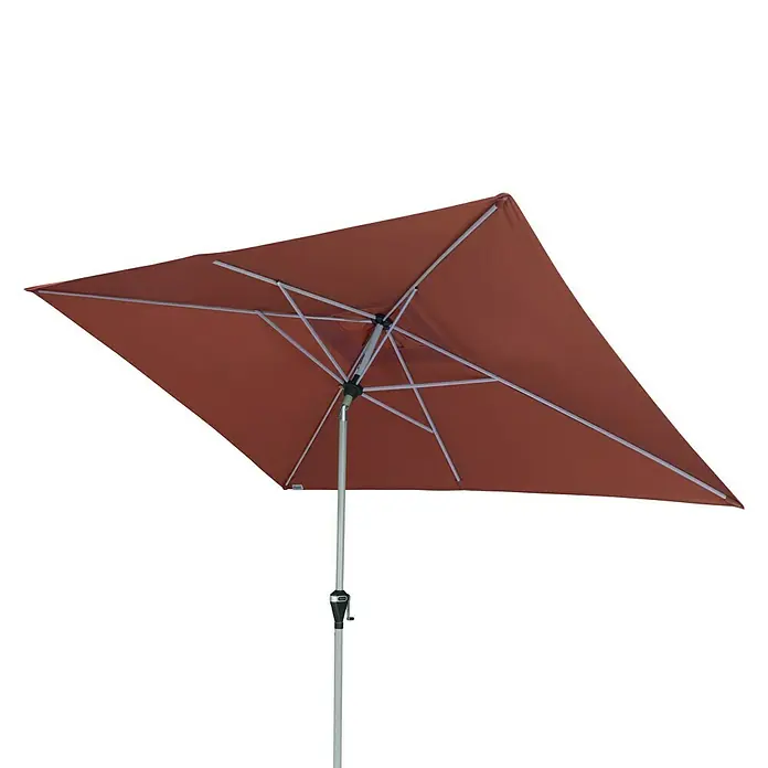 Doppler Active Sonnenschirm Auto Tilt - Terracotta, 300 x 200 cm - Vorderansicht