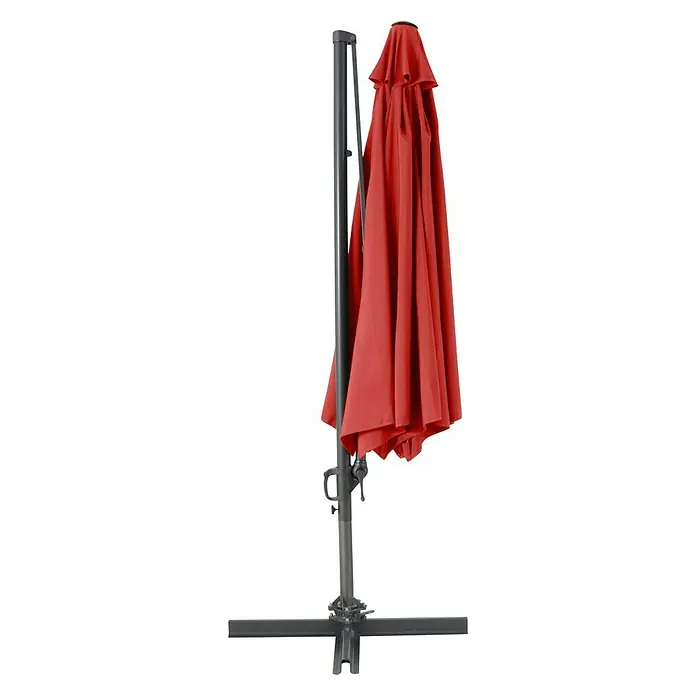 Sunfun Ampelschirm Florenz - Chili, Durchmesser: 350 cm